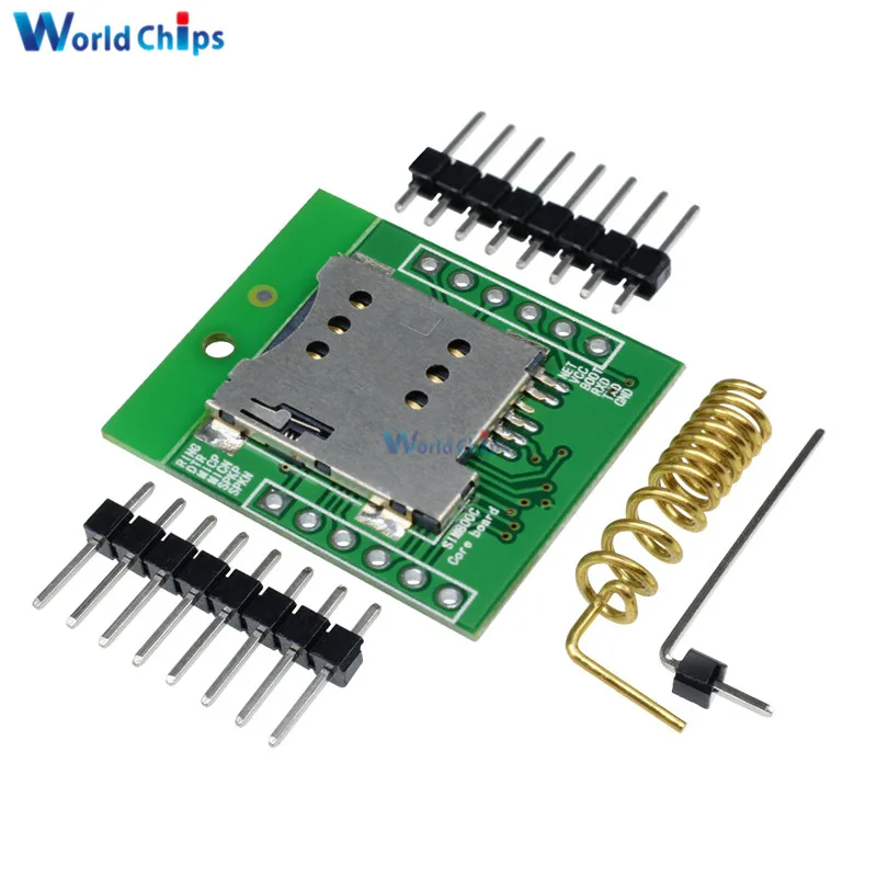Маленький размер SIM800C GSM GPRS модуль заменить SIM800L SIM900A STM32 микроконтроллер 51 оснащен