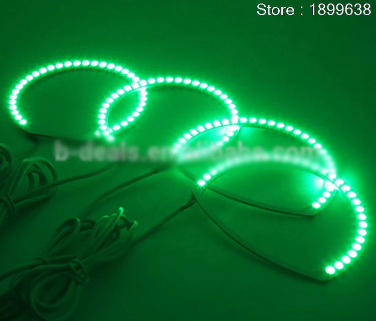 Для mazda 3 2003 2004 2005 2006 2007 2008 2009 RGB светодиодный фар колец halo ангел демон глаза с