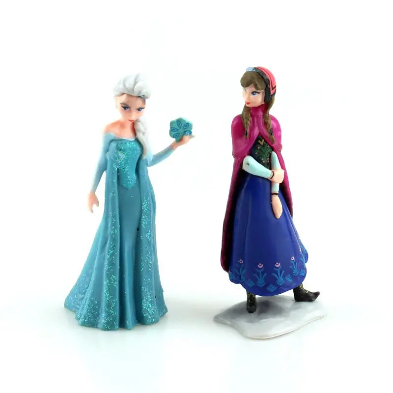 Disney 6pcs/Lot Frozen Princess Anna Elsa Action Figures Kristoff Sven Olaf PVC Model Dolls Collection Birthday Gift Kids Toys Disney 6pcs/Lot Frozen Princess Anna Elsa Action Figures Kristoff Sven Olaf PVC Model Dolls Collection Birthday Gift Kids Toys