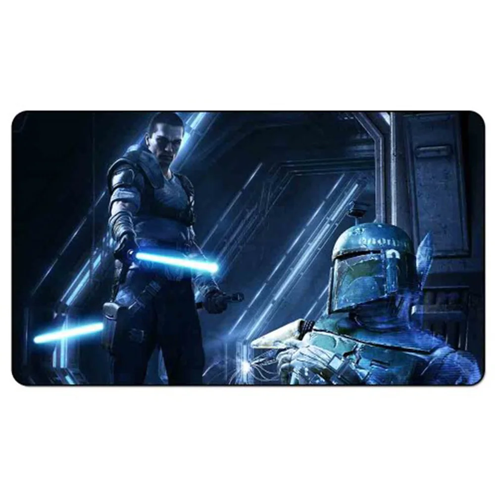 Игровой коврик Star Wars: the force unleashed 2 art Playmat игровой для торговой карты 60 см x 35 (24 &quotx