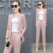 Small suit 2017 new autumn font b women s b font clothing Korean Fashion Chiffon font
