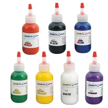 7 шт цветов набор чернил для тату Перманентный макияж Пигмент чернил 60 мл(2 унции) набор чернил для татуировки микропигмент макияж