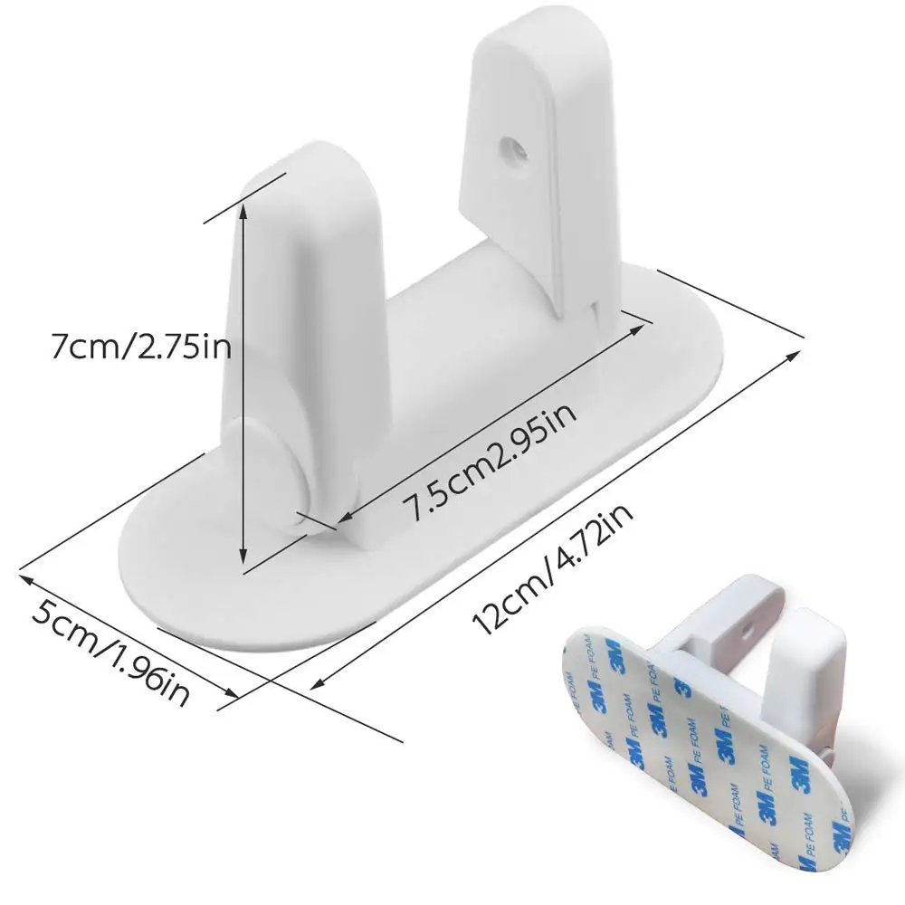 Блокировка дверного рычага(2 шт. в упаковке) защита от детей/домашних животных защита от детей блокировка дверных ручек защелки 3 м клейкие-детские защитные замки