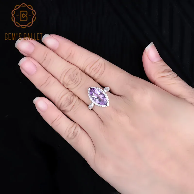 Amethyst Gem Ring