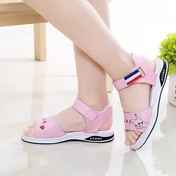 

Tenis Infantil Limited Rubber Girls Leather Sandalet Sapatos Menina Girls'sandals Carters New Fashion Children's Princess Shoes