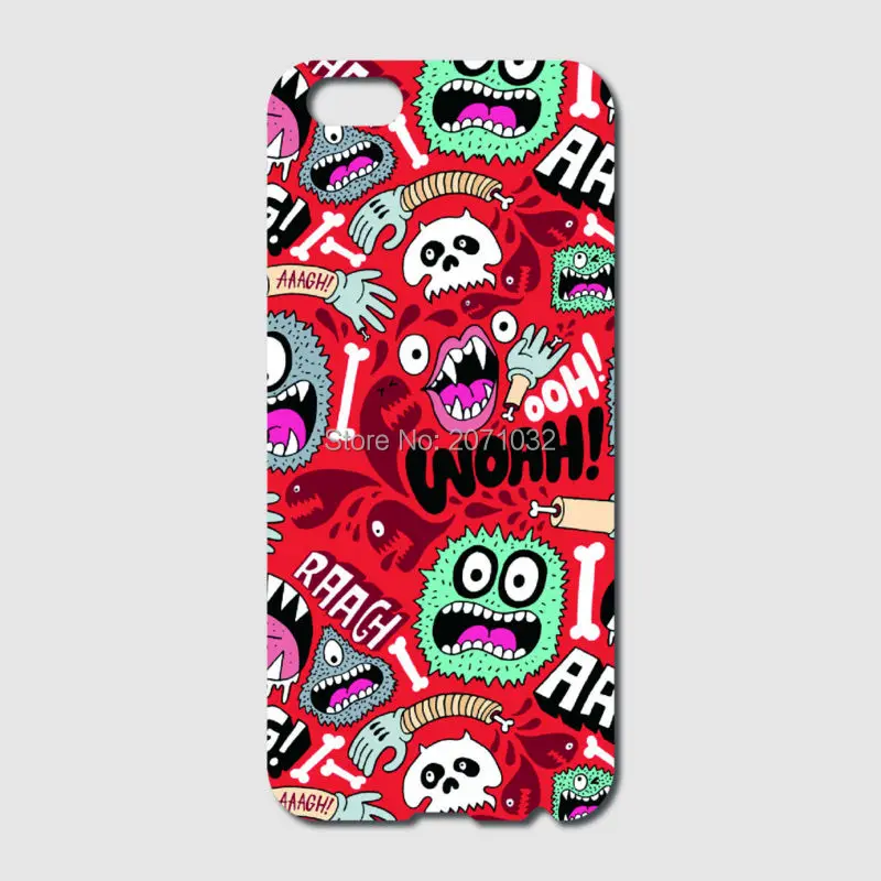 iPhone 6 4.7 Red ghost monster comics