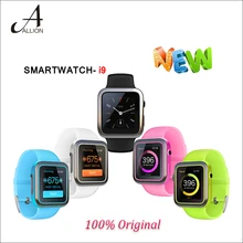 Neue Bluetooth Smart Uhr I9 Smartwatch für Iphone Samsung HTC Android Telefon MTK2502 Android Smartphone Inteligente Armbanduhr