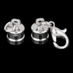 5 шт. магнитное ожерелье браслет Омар ювелирные изделия с застежками 26x6 мм серебро