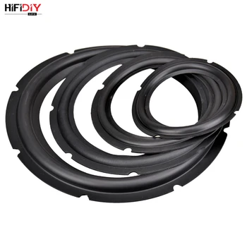 

HIFIDIY LIVE 5-12 inch woofer Speaker Repair Parts Rubber surround edge Folding Ring Subwoofer(127~310mm) 4 5 6.5 7 8 10 12