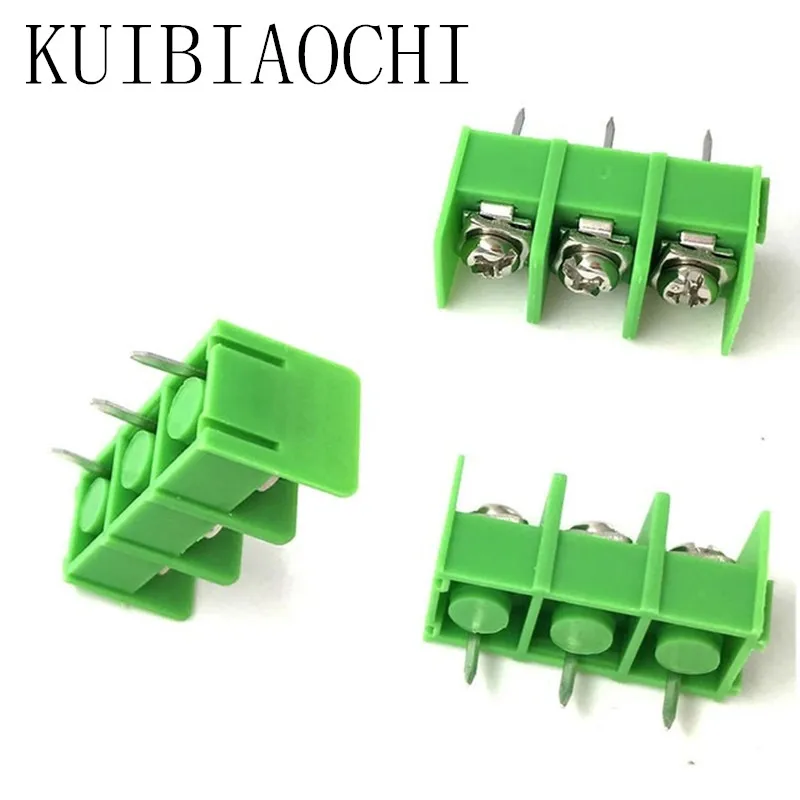 200pcs/LOT 8.5mm pitch connector 10A 300V pcb screw terminal block 3pin KF8500-3P | Обустройство дома