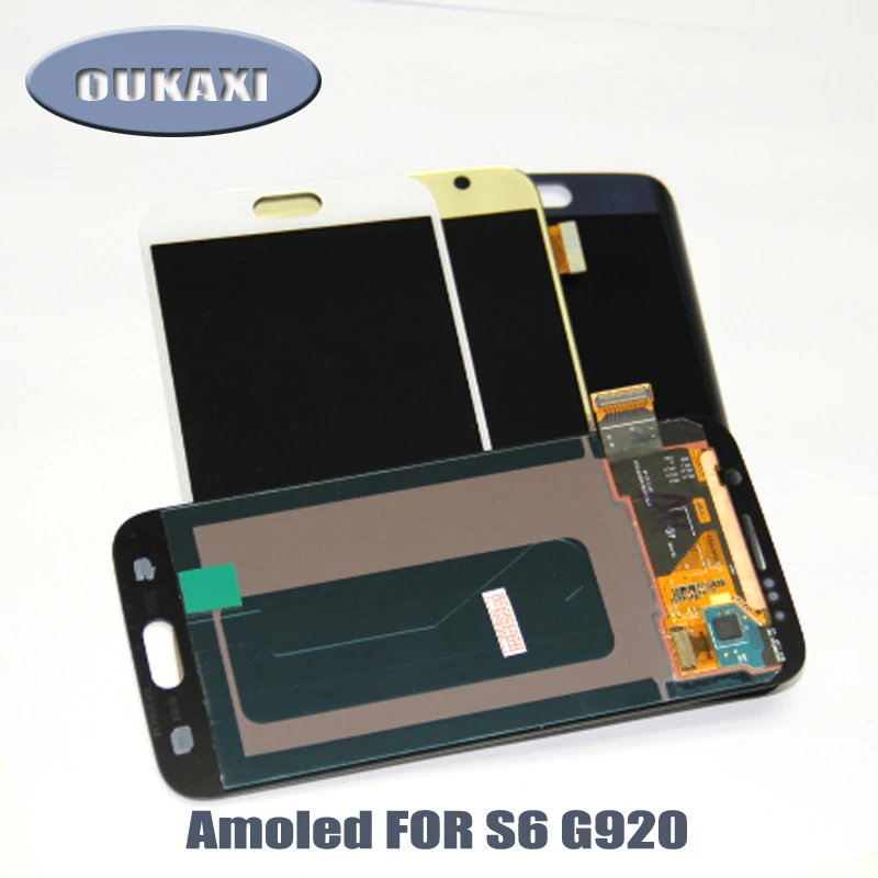 Для samsung s6 G920 ЖК-дисплей для Samsung galaxy S6 сенсорный экран дигитайзер G920i G920P G920f G920V G920A
