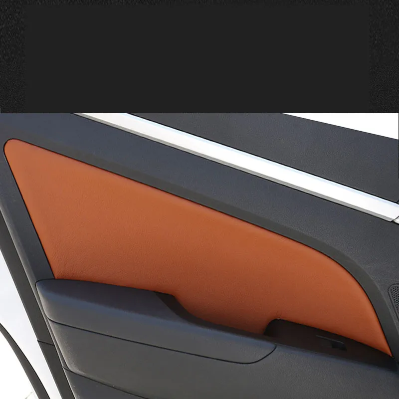 8PCS Cusotmzied Color Microfibre Leather Interior Door Panel Armrest Cover For Hyundai Elantra AB273