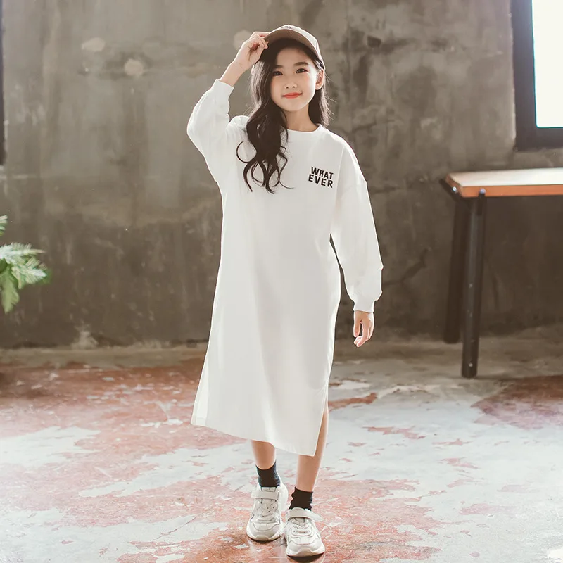 

Family Matching Dress Girls Costume Female Long hoodies Spring Autumn Fashion Mom Daughter Clothes Kids Tops