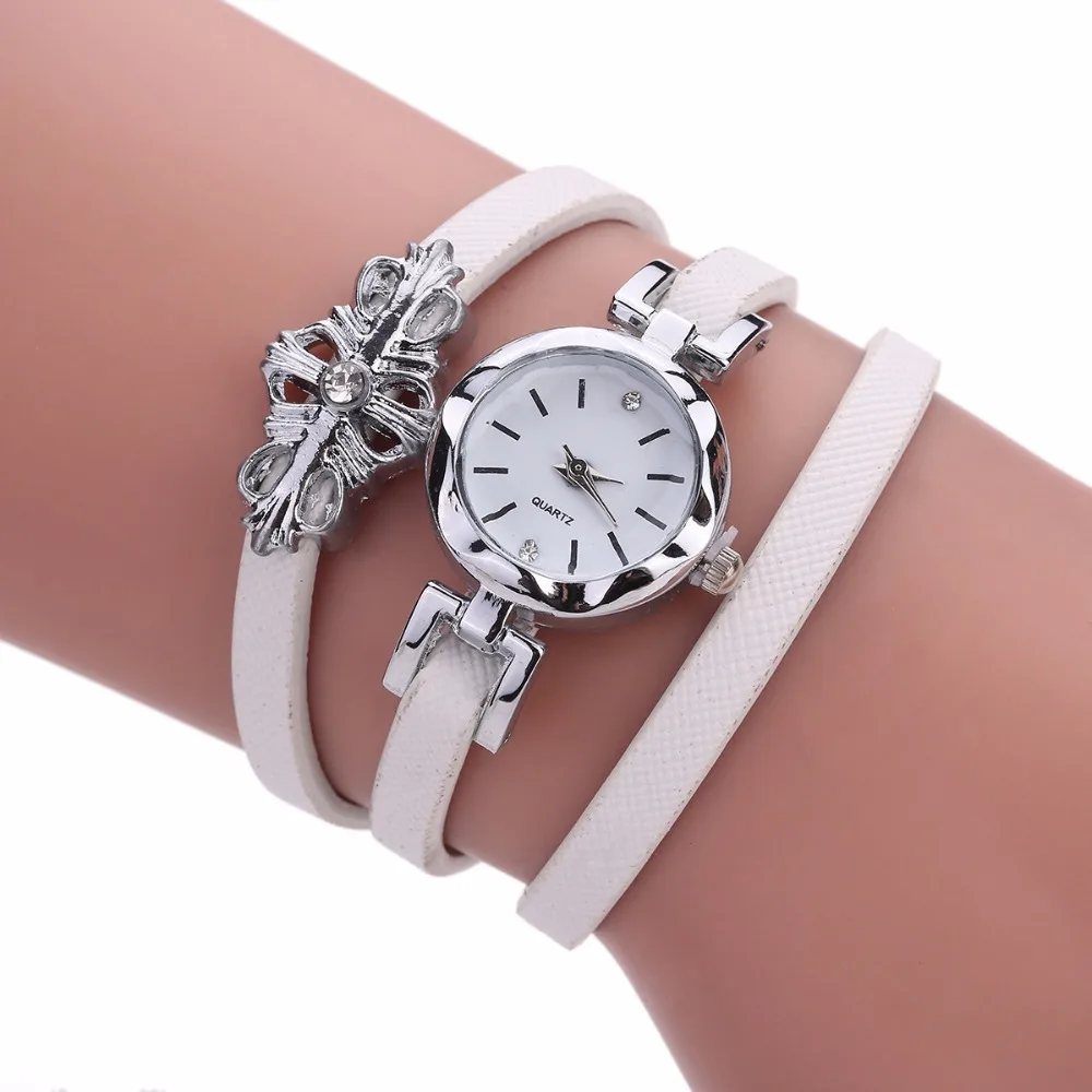 MINHIN, стиль, часы с серебряным циферблатом, кварцевые наручные часы, женские повседневные часы с кожаным ремешком, браслет, часы с крестиком и медалью