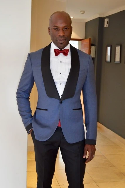 mix and match tuxedo pants and jacket