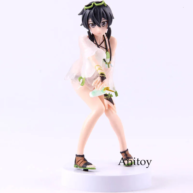 EXQ Figure Anime Sword Art Online Figure SAO Memory Defrag Cute ---- Swimwear Action Collectible Model Toy Gift