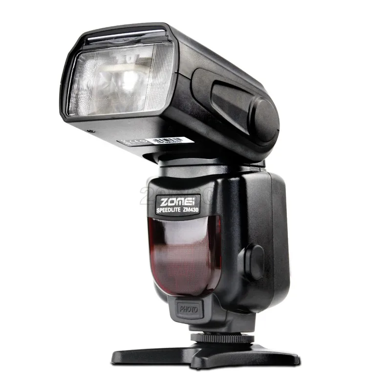 New Pre Марка Беспроводная Мини Flash ZM430 Speedlite для Canon и Nikon горячий Башмак Для Вспышки