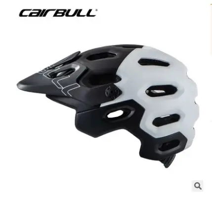 Cairbull MTB велосипед ралли спринтинг велосипедный шлем Casco Ciclismo горный велосипед Регулируемый козырек шлем безопасности шлем - Цвет: white with black