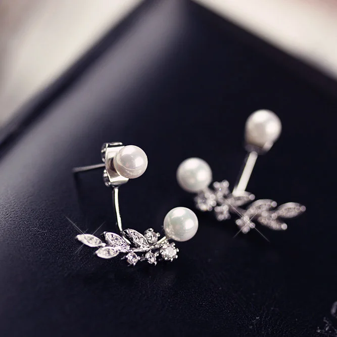 back hanging earrings