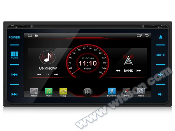 Best WITSON Android 9.1 CAR DVD PLAYER For TOYOTA COROLLA/RAV4/VIOS/HILUX/Terios CAR DVD NAVIGATION DVR/DAB/OBD/TPMS SUPPORT 10
