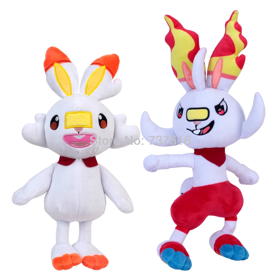 Новое поступление Аниме Супер Эволюция Scorbunny Sobble Greninja Gekoga Grookey Плюшевая Кукла