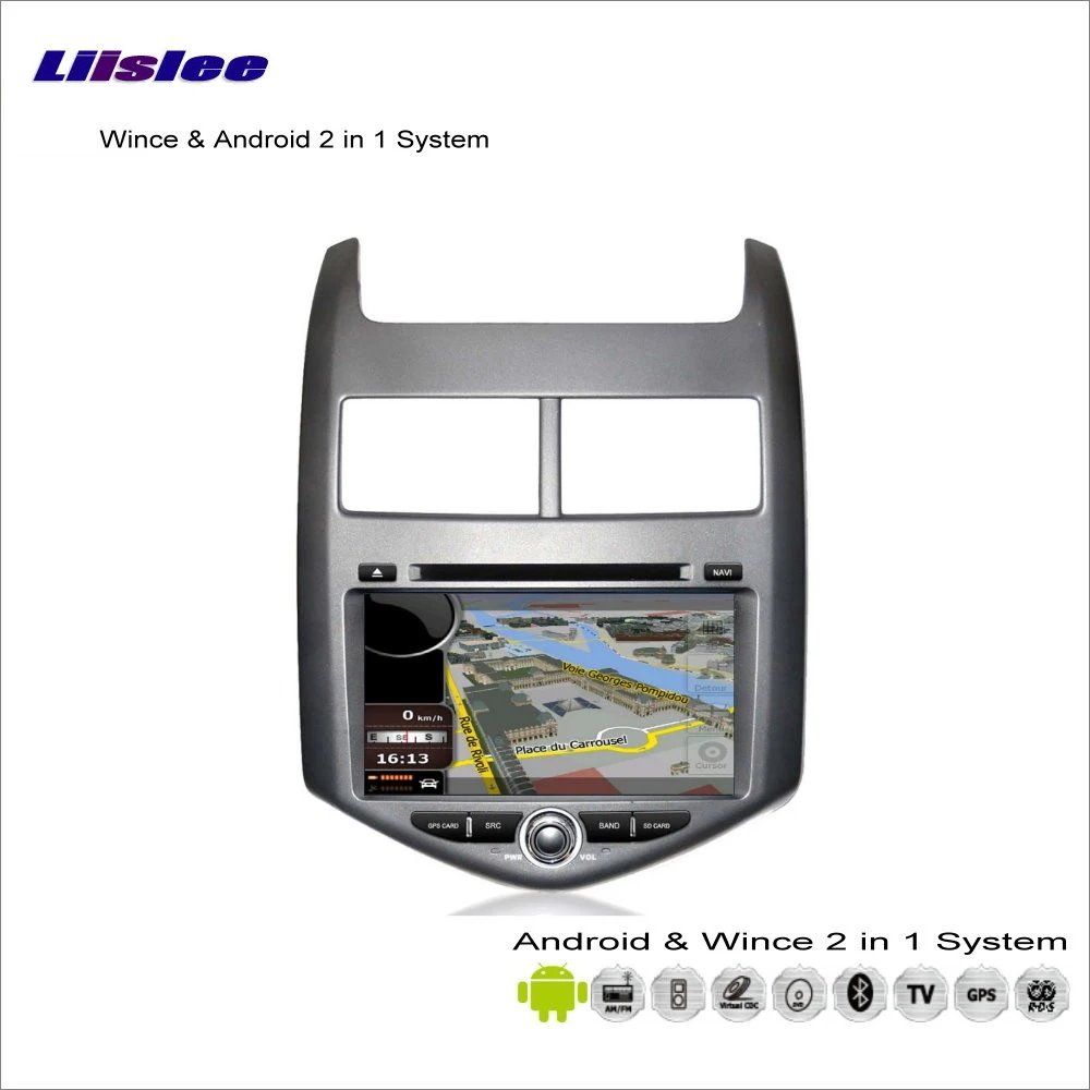 Liislee Android мультимедиа для Chevrolet Aveo/Sonic 2011~ 2013 радио CD dvd-плеер gps Nav Навигация Аудио Видео Стерео система