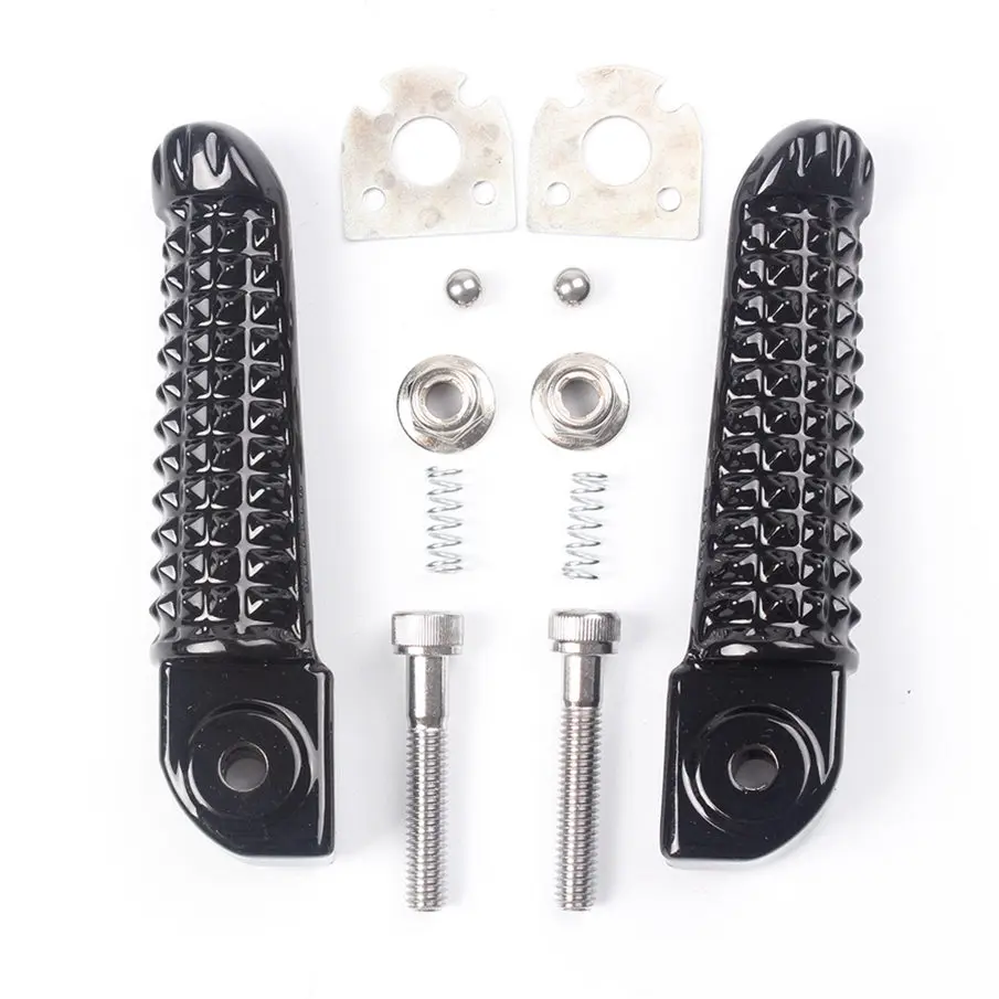 Rear Foot Peg Footrest For Yamaha YZF R1 2002-2012 R6 2003-2011 04 05 06 07 08 09 2010 Black | Автомобили и мотоциклы