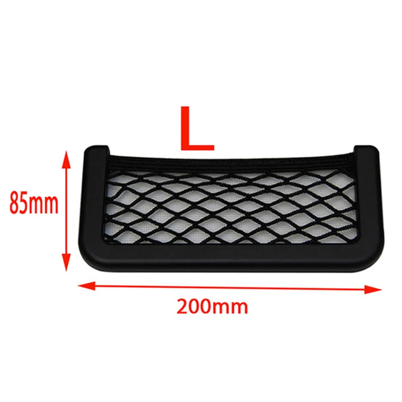 Seat Side Car Storage Net Bag Organizer For Hyundai I30 Solaris Creta Kona Lada vesta granta priora Kalina Opel Astra h j g 2019