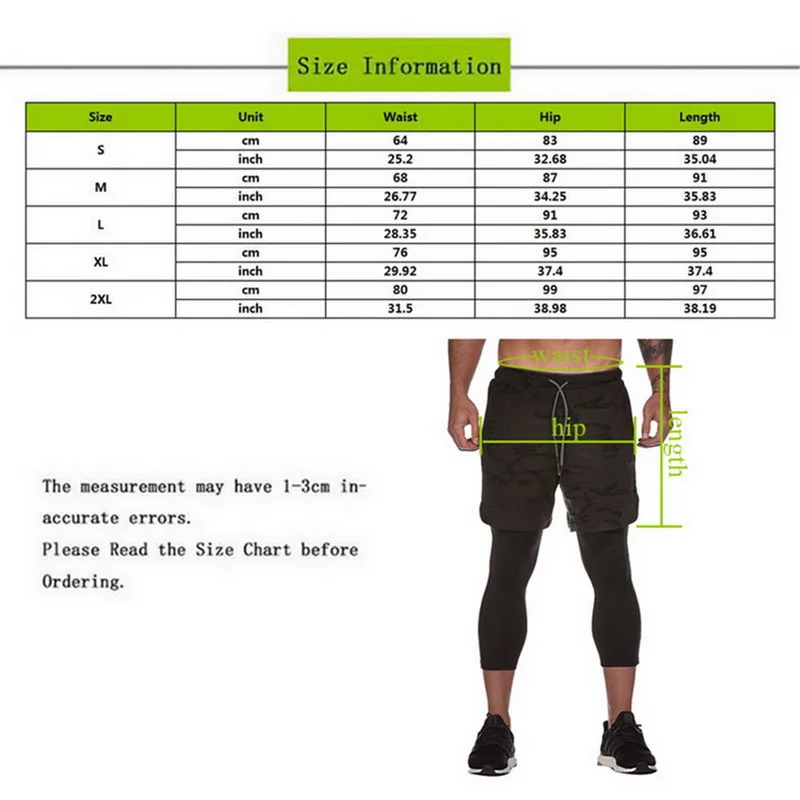 Мужские дышащие шорты 2 в 1 для бега Pui tiua, мужские шорты для марафона, фитнеса, йоги, пробежек, пробежки, мужские шорты для бега 3/4
