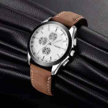 

Top Brand Men Army Military Watches Men's Quartz Hour Leather Clock Man Fashion Waterproof Sports Wrist Watch Relogio Masculino