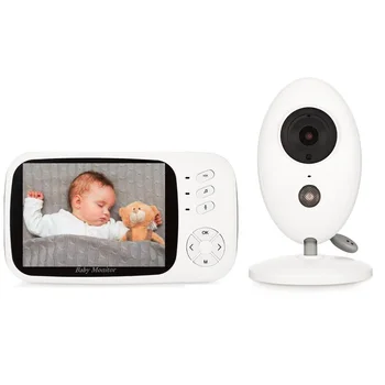 

361 babyphone camera babymoov 3.5 inch LCD Walkie Talkie IR Night Vision Intercom Lullabies Temperature Sensor VOX mode
