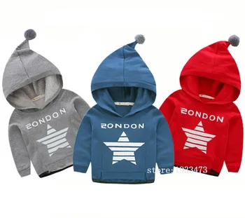 

2019 High qualit Kids sweatshirts hoodies cotton Fashion Leisure star Magic hat Coat boys girl clothing clothes