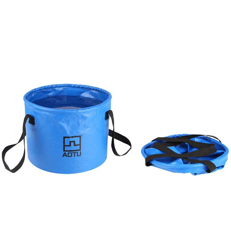 

2 Color Portable Folding EVA Bucket Live Fish Water Storage Tools Fly Carp Fishing Accessories Tackle