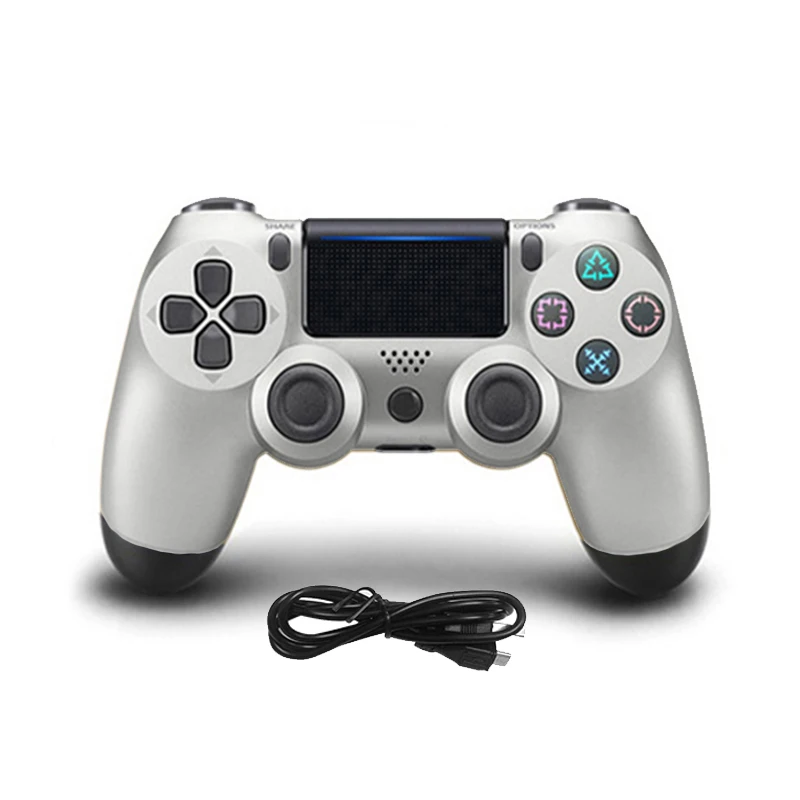 For Sony Playstation 4 USB Wired Gamepad PC Game Controller For PS4 DualShock Vibration Joystick Gamepads Game Play Controller