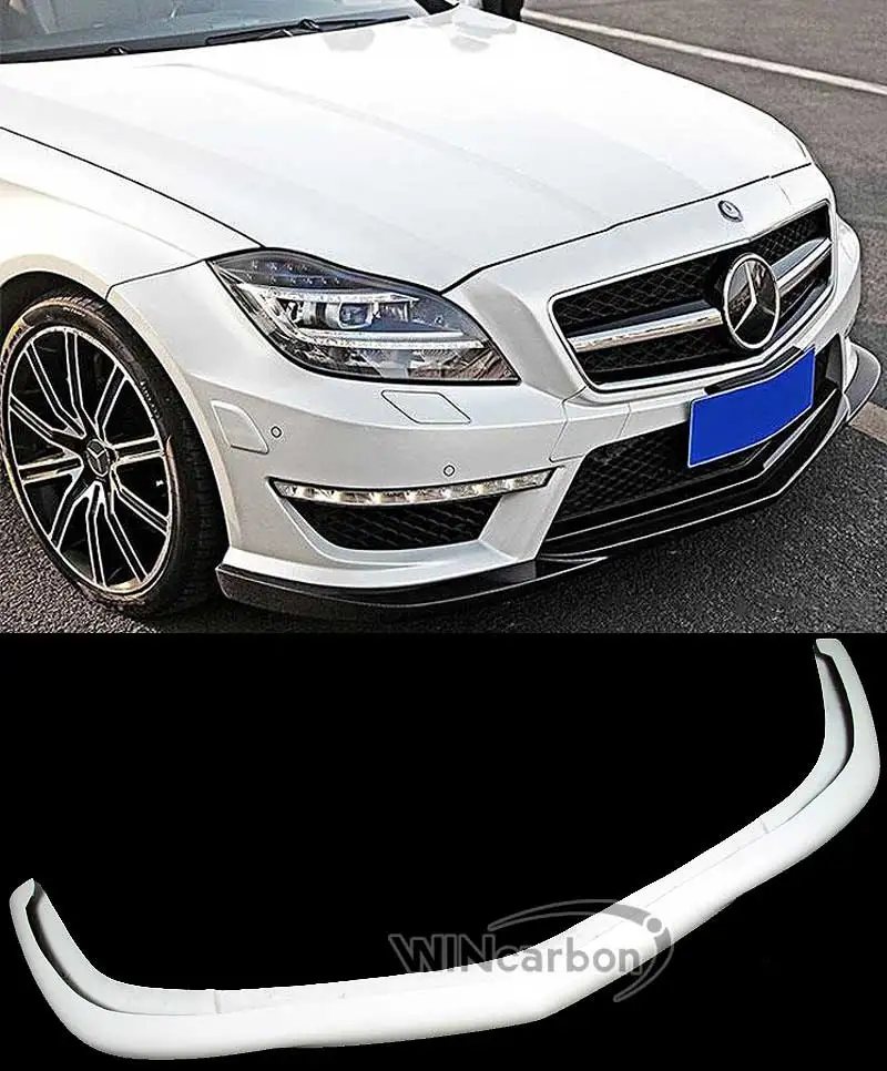 Передний спойлер для Mercedes Benz W218 CLS63 Бампер 2011UP