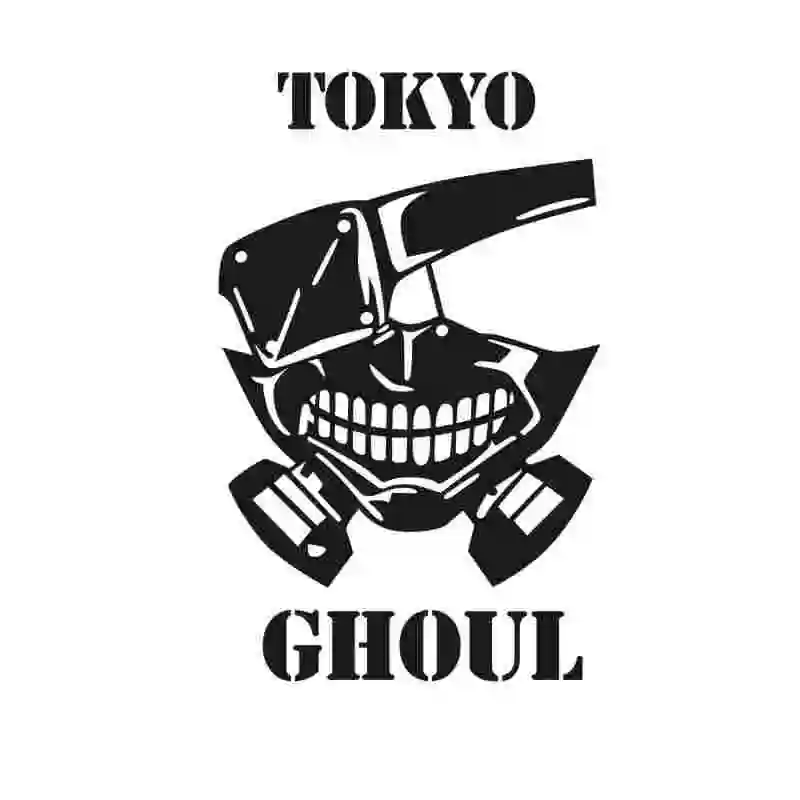Pegatina Tokyo Ghoul Sticker Anime Cartoon Car Decal Sticker Vinyl Wall Stickers  Decor Home Decoration