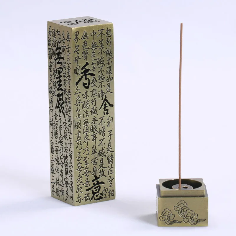 

T Hallway Dining Living Room Vertical Incense Burner Sandalwood Stick Holder Censer Trandition Handcrafts Home Ornaments