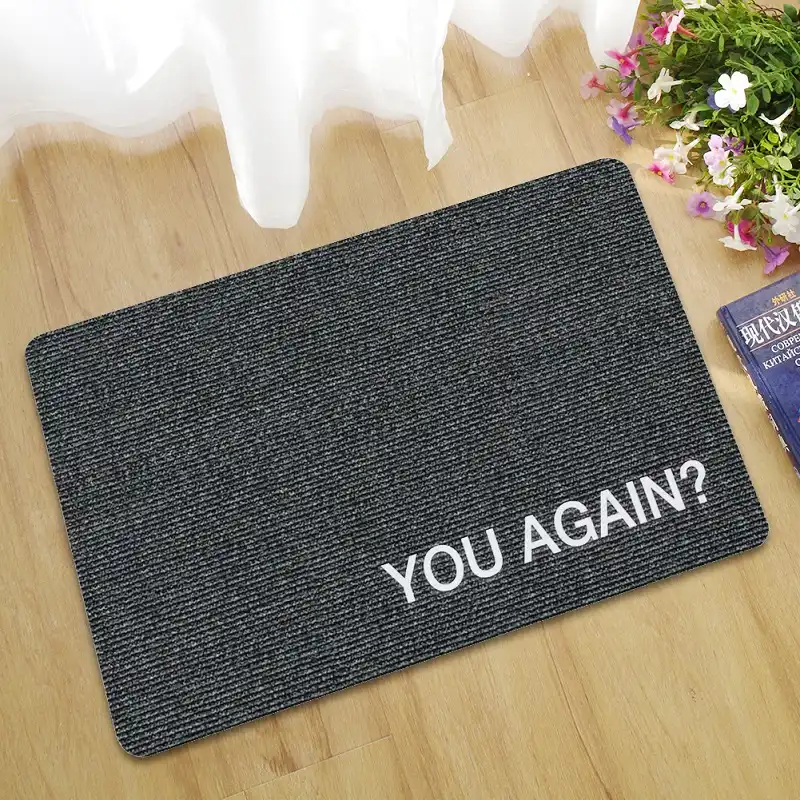 New Arri Rubber Welcome Entrance Floor Mat Front Door You Floor Mat Front Door