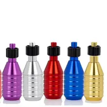 1 шт. 30 мм деликатная резьба Алюминиевый сплав ручки татуировки машина картридж регулируемая ручка и полюс для тату машины