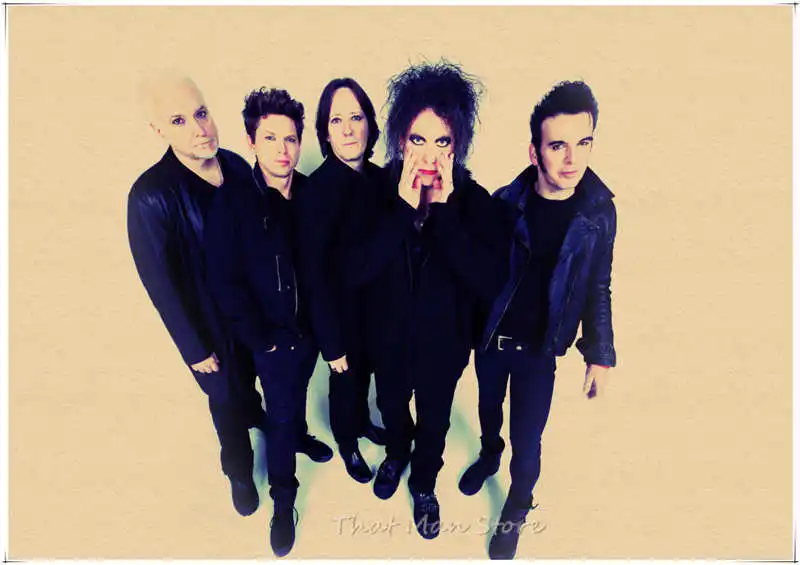 The Cure Rock Band музыка крафт-бумага плакат гостиная столовая настенные декоративные картины 30*21 см