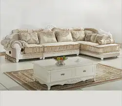 Мебель для гостиной современный тканевый Диван Европейский секционный диван набор a1276