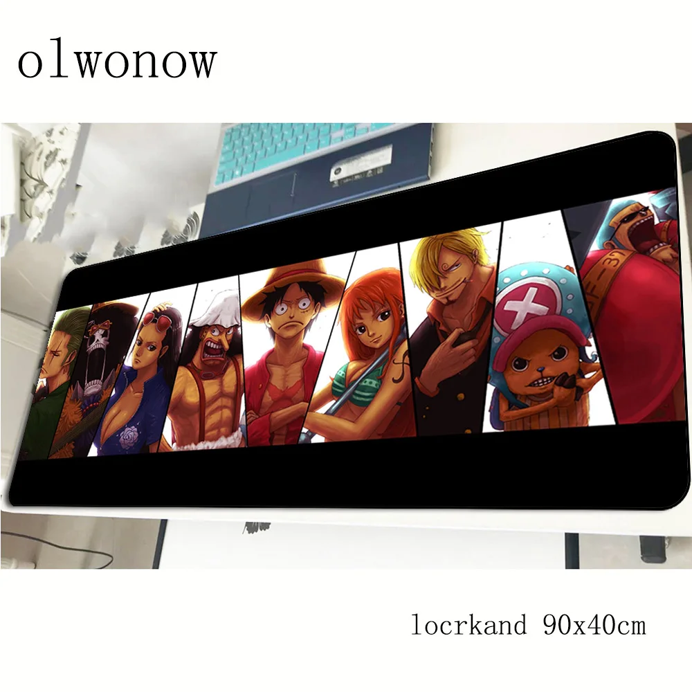 Цельный коврик для мыши 90x40 см, милый игровой коврик для мыши, геймерский коврик, массовый игровой с узором, компьютерный стол, коврик для мыши, клавиатура, большие игровые коврики
