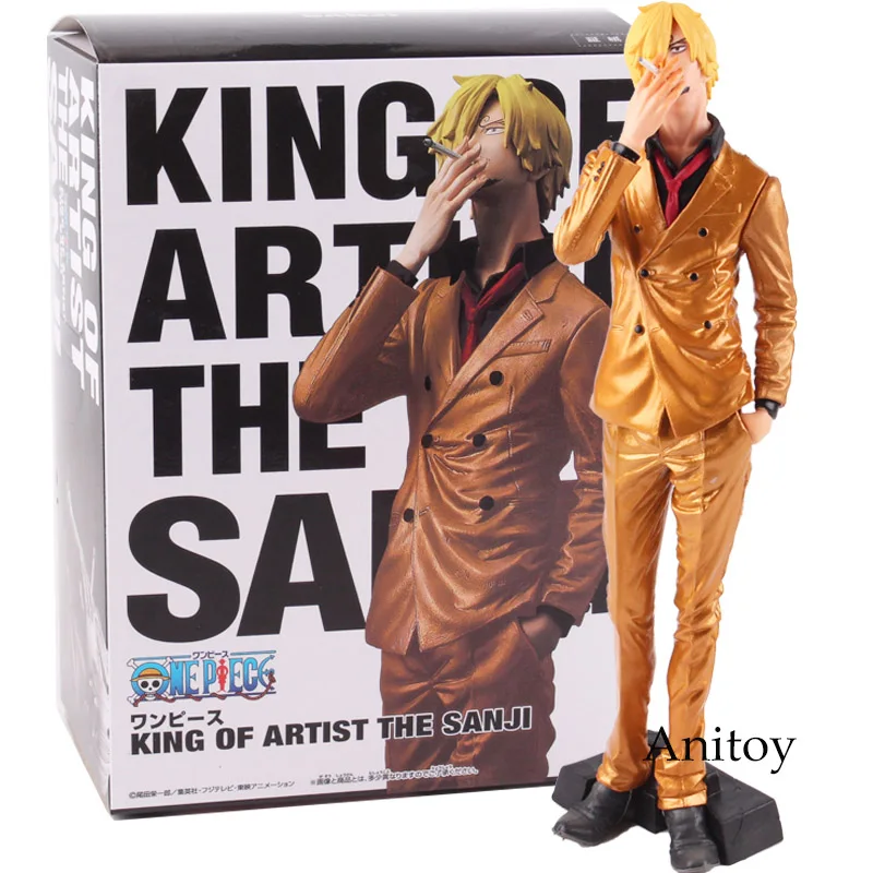 Buy One Piece Figure One Piece Anime Vismoke Sanji Figure Figurine King Of Artist The Sanji Toys Special Color Ver Pvc Toy 25 5cm In The Online Store Zelin Figures Store At A