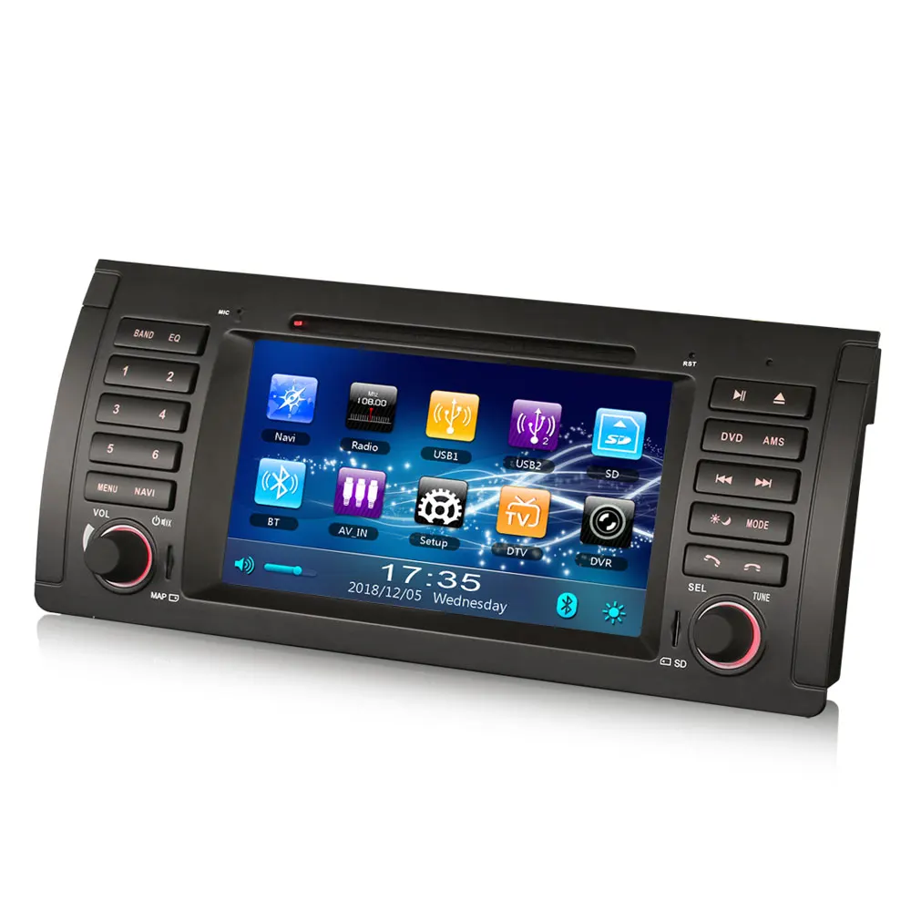 Clearance Erisin ES739B 7" 2 din Car DVD 3G GPS RDS Bluetooth DVD iPhone SWC USB DVR-IN for BMW 5er E39 E53 M5 X5 4 Clearance Erisin ES739B 7" 2 din Car DVD 3G GPS RDS Bluetooth DVD iPhone SWC USB DVR-IN for BMW 5er E39 E53 M5 X5 4