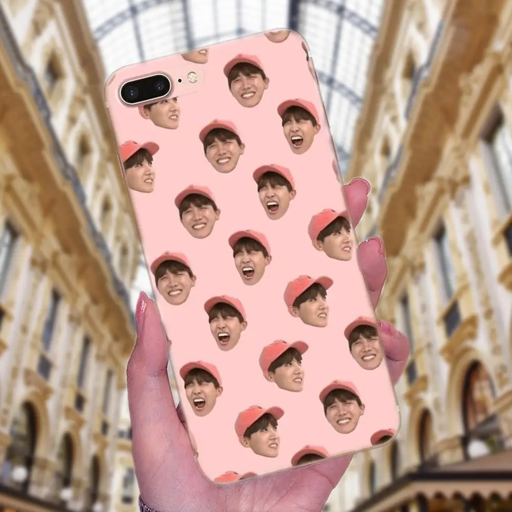 Мягкий ТПУ шаблон Jungkook лица для Apple iPhone 4 4S 5 5C 5S SE 6 6S 7 8 Plus X XS Max XR