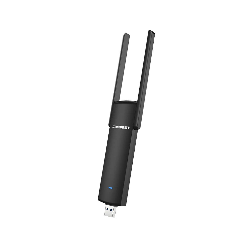 COMFAST Usb Wifi адаптер 1200 Мбит/с 2,4 ГГц+ 5,8 ГГц двухдиапазонный Wi-Fi dongle Plug And Play AC сетевая карта Wi-Fi антенна с Usb CF-926AC