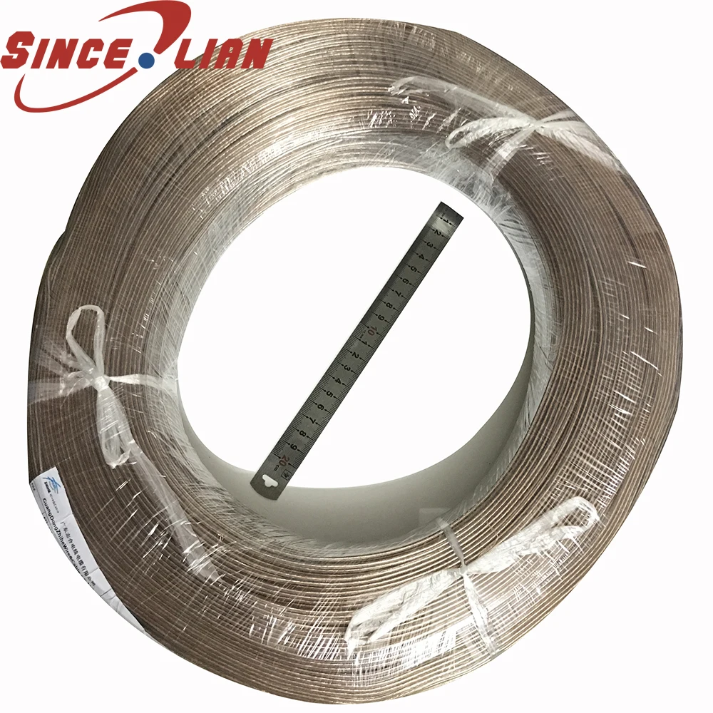 30 метров UL2468 26 24 22 20AWG ПВХ Луженый неизолированный медный шнур золотистый и