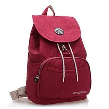 Neue 2016 Frauen Rucksack Wasserdichtem Nylon 10 Farben Dame frauen Rucksäcke Weiblichen Beiläufigen reisetasche Taschen mochila feminina