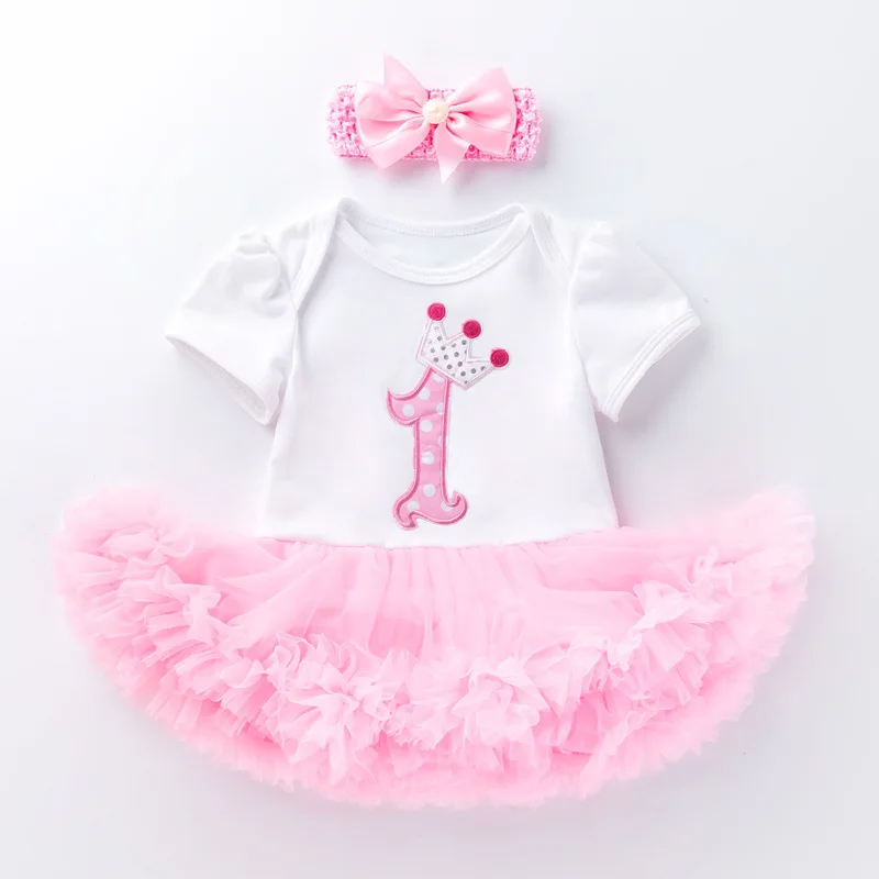 Baby Girls 1st Birthday Velvet Vest Tenue Dress Party cake Smash Photoshoot