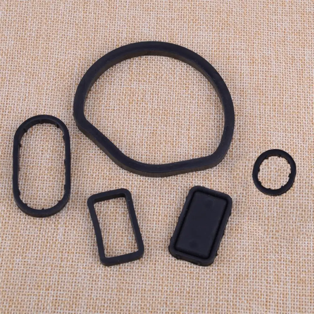 CITALL 1121840061 1121840261 5pcs Car Oil Filter Housing Seal Kit For